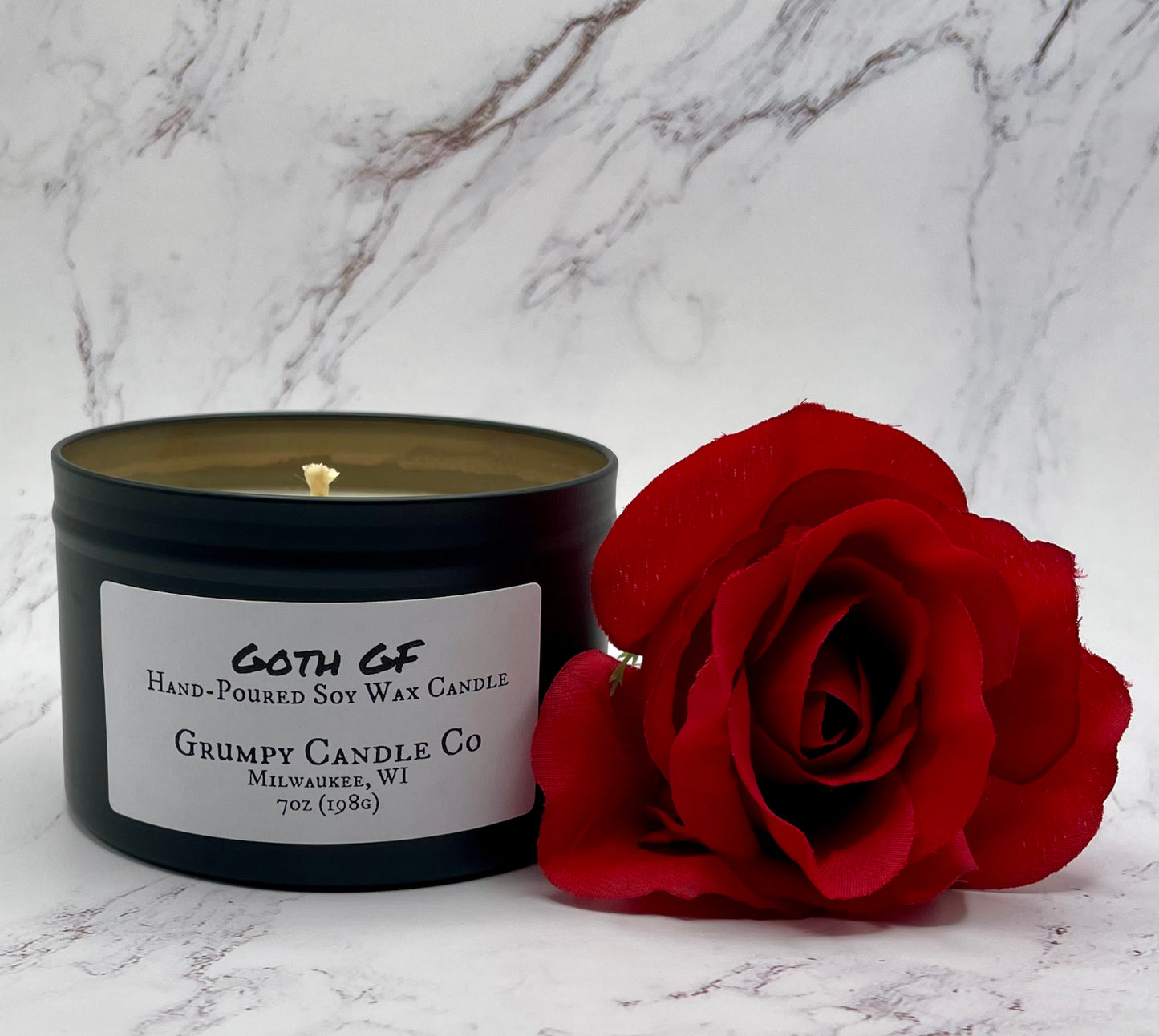 Goth GF Candle