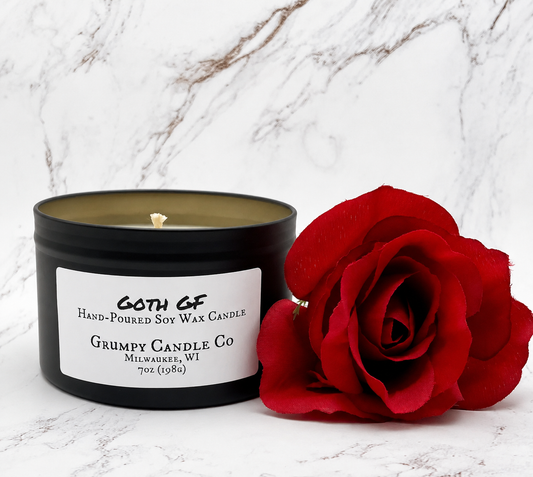 Goth GF Candle