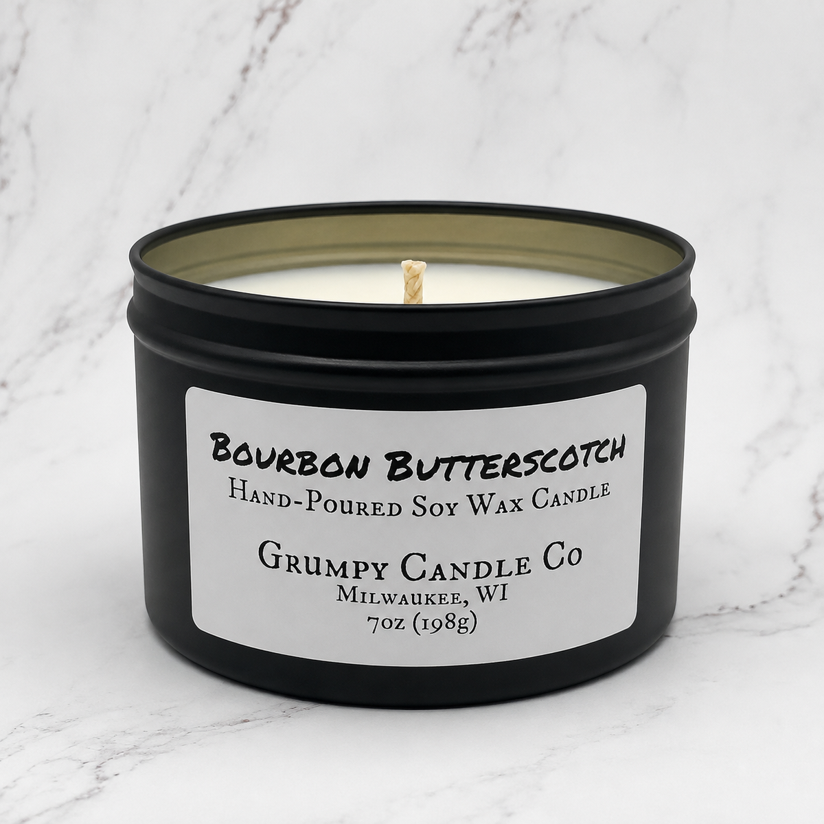 Bourbon Butterscotch Candle
