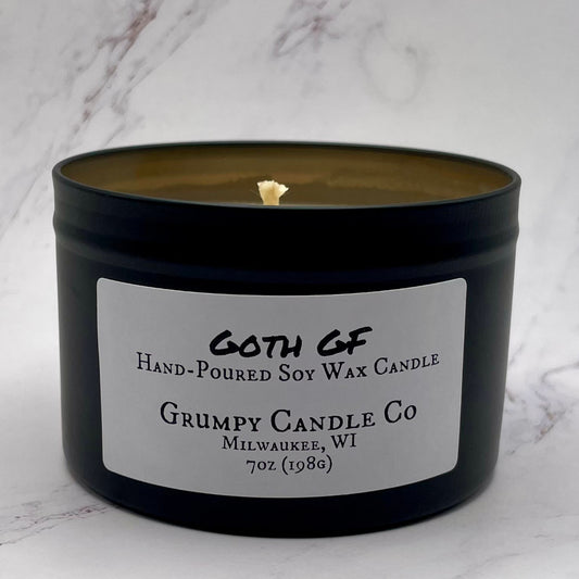 Goth GF Candle