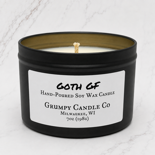 Goth GF Candle