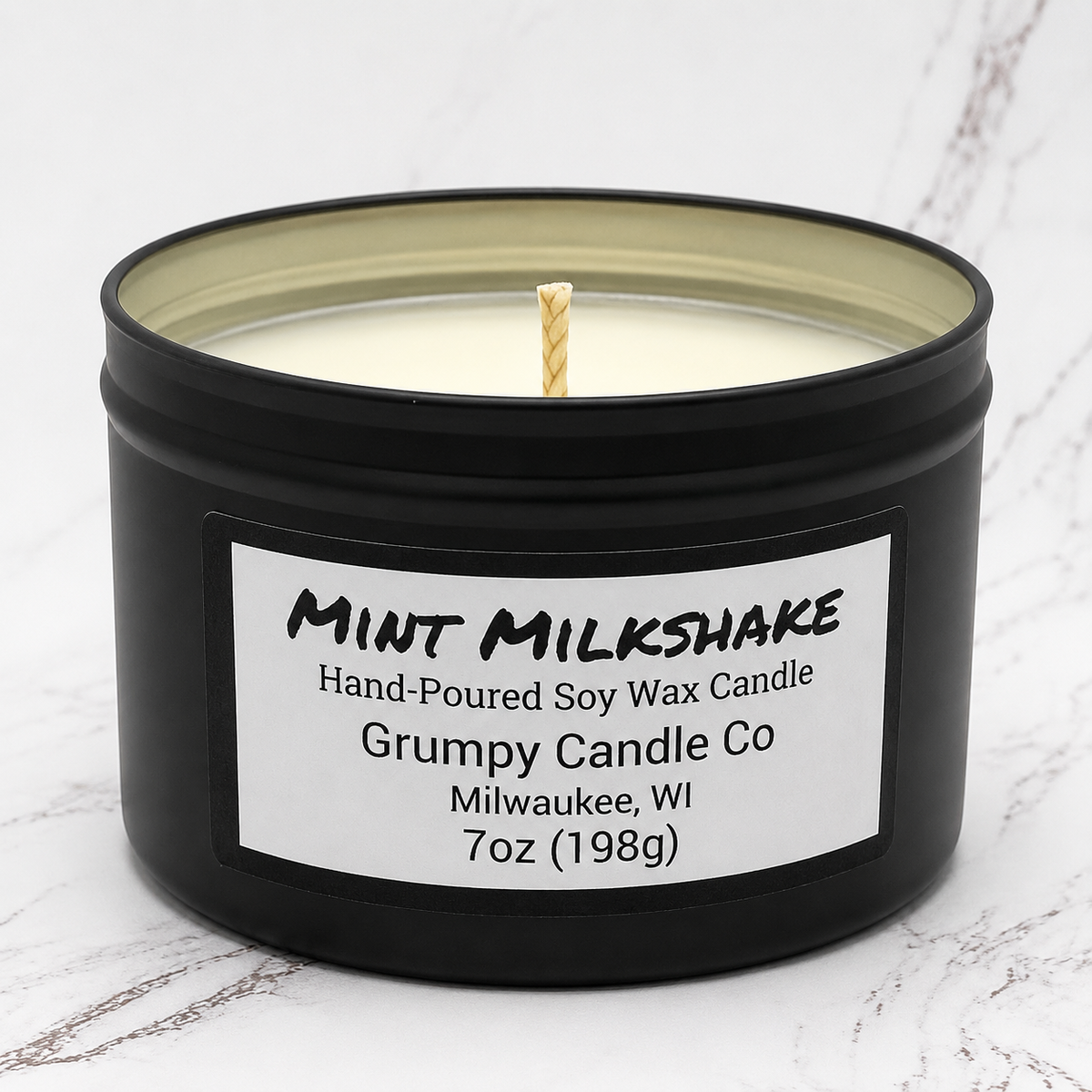 Mint Milkshake Candle